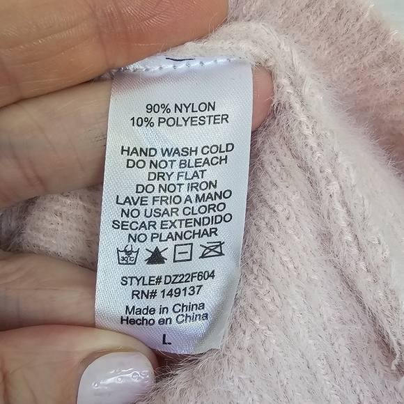 Double Zero Fuzzy Soft Crop Tank Shirts Lot of 2 Pink Size M/L - Picture 12 of 12